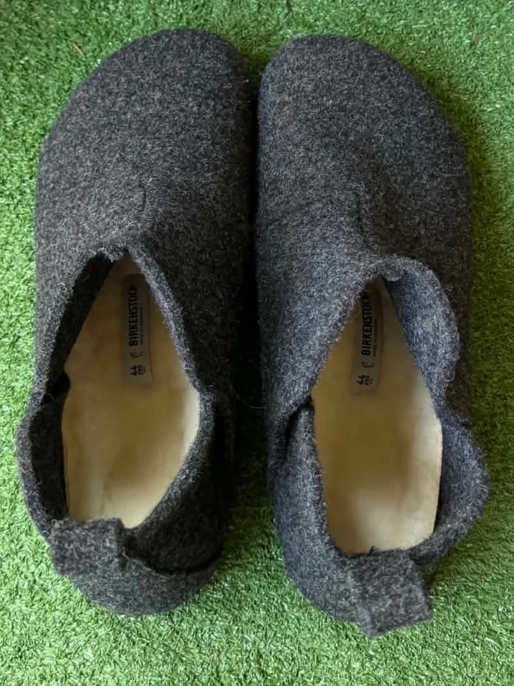 Birkenstock Andermatt Shearling Wool Felt Slipper Mens Booties